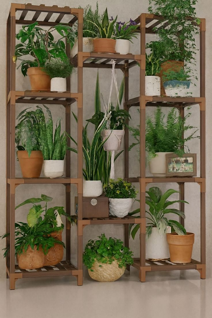 رفوف نباتات